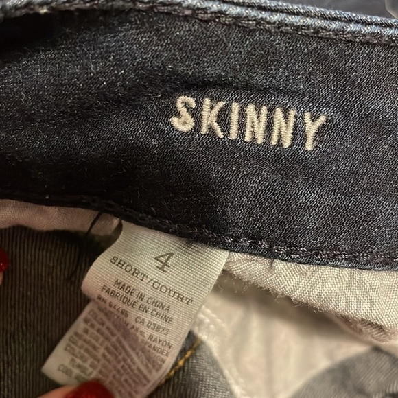 American Eagle Dark Wash Skinny Jeans 4 Short - Picture 11 of 11